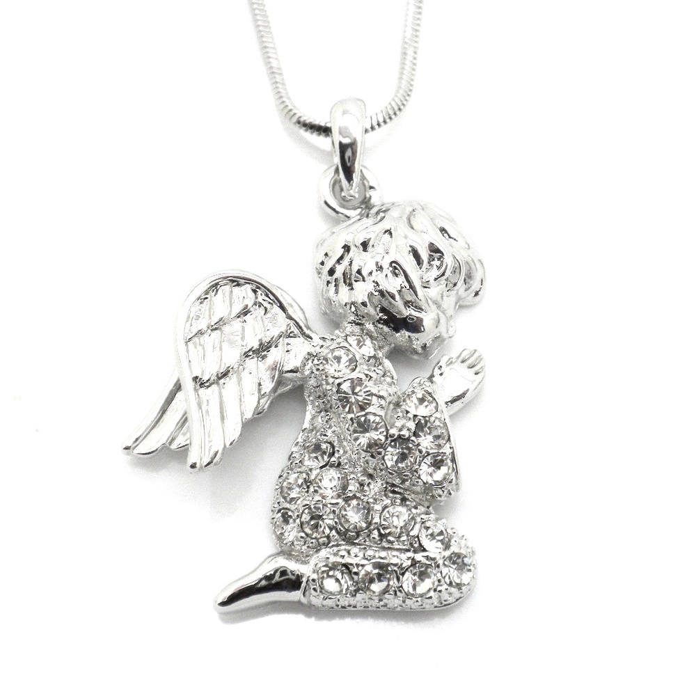 Pretty Angel Pendant Necklace